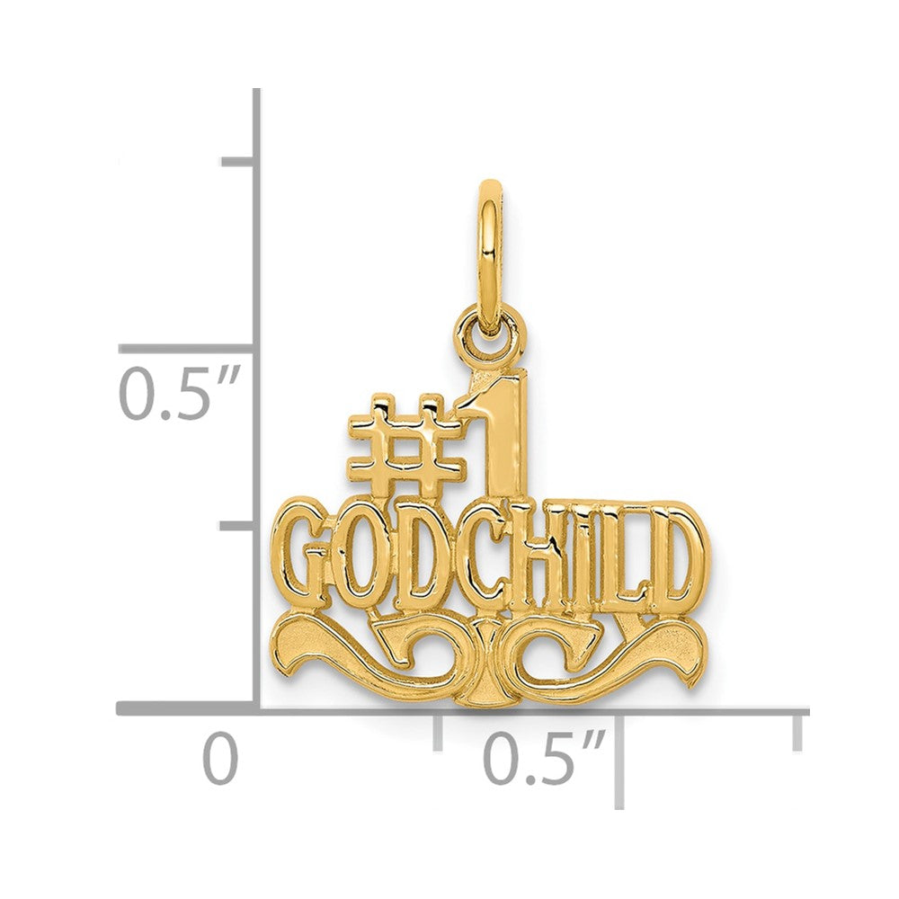10K #1 GODCHILD Charm