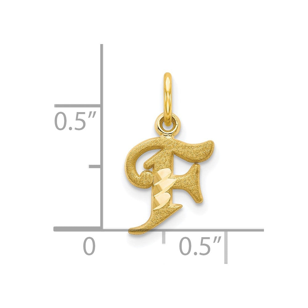 10k Initial F Charm