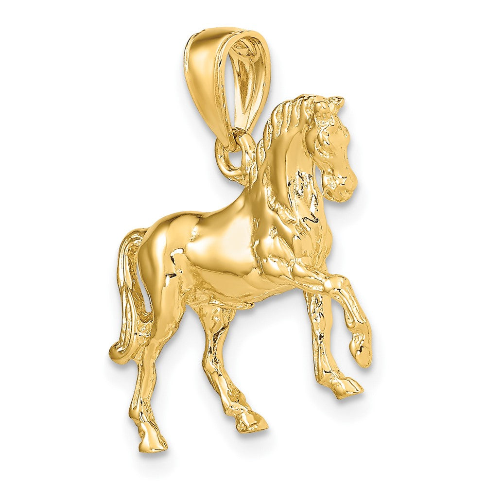 10K 3-D Horse Charm