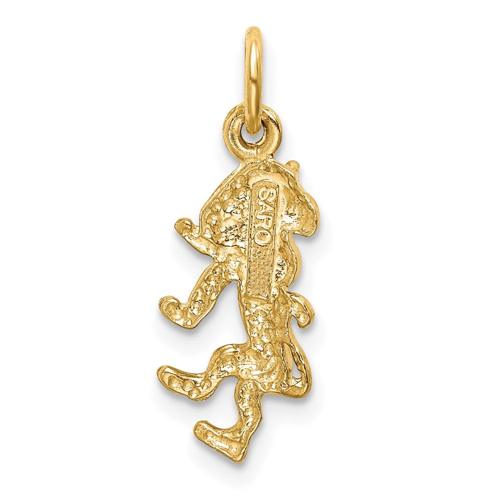 10k Leo Zodiac Charm