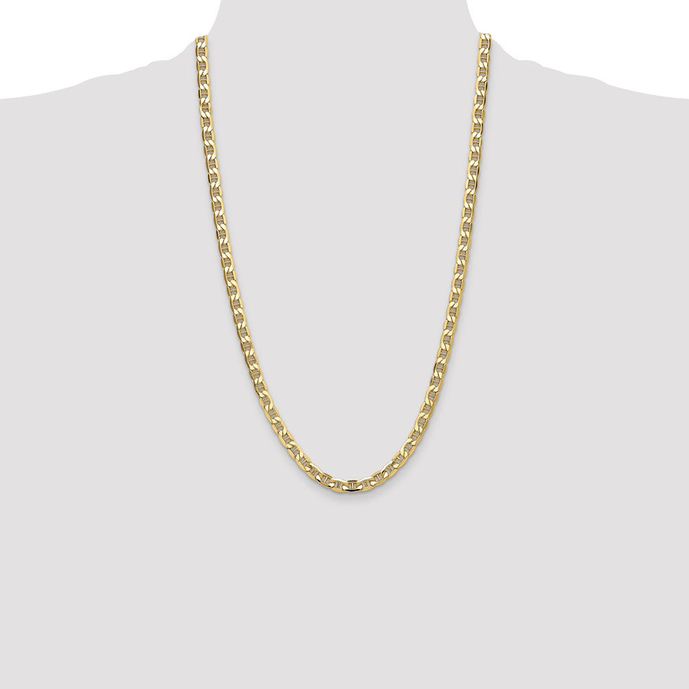 14k 6.25mm Semi-Solid Anchor Chain