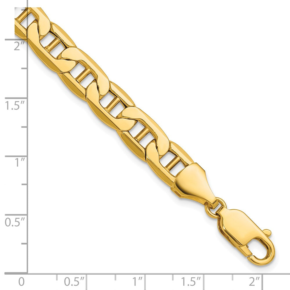 14k 8.25mm Semi-Solid Anchor Chain