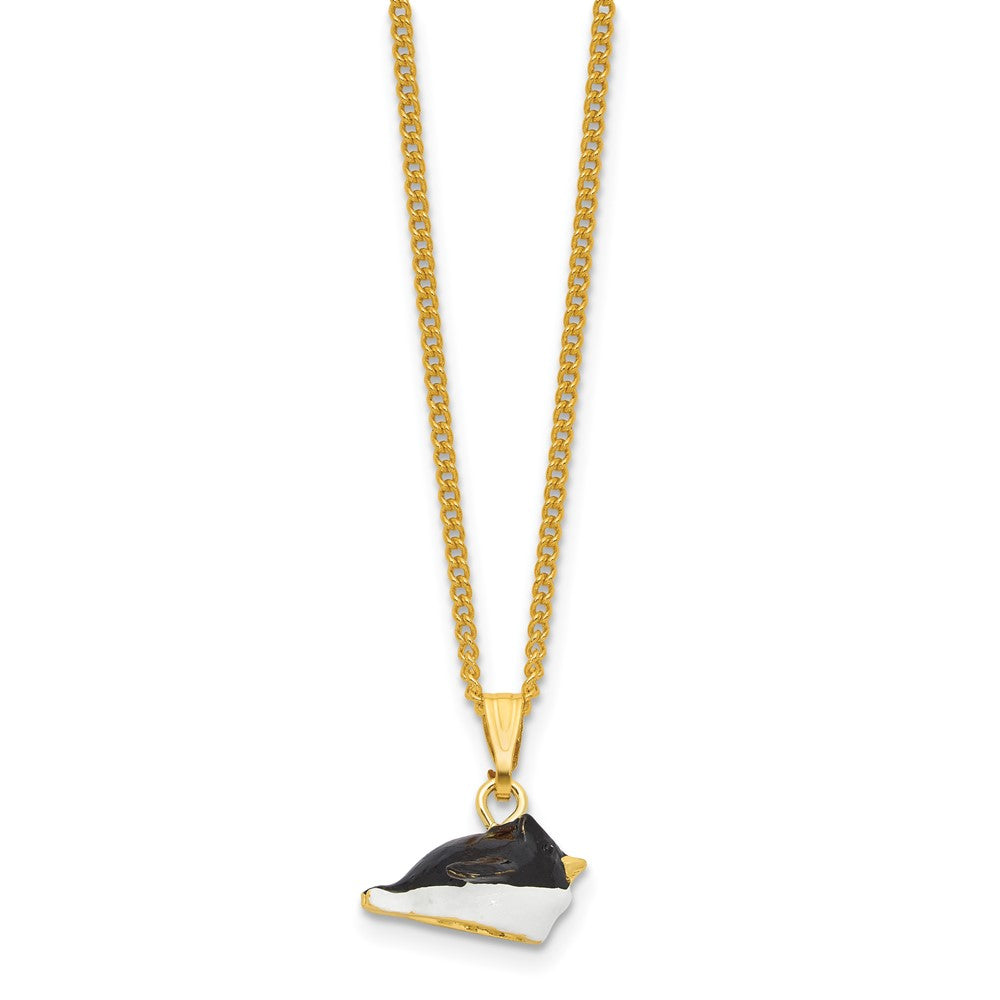 Luxury Giftware Bejeweled RUBBLE Rockhopper Penguin Trinket Box with Matching 18 inch Necklace