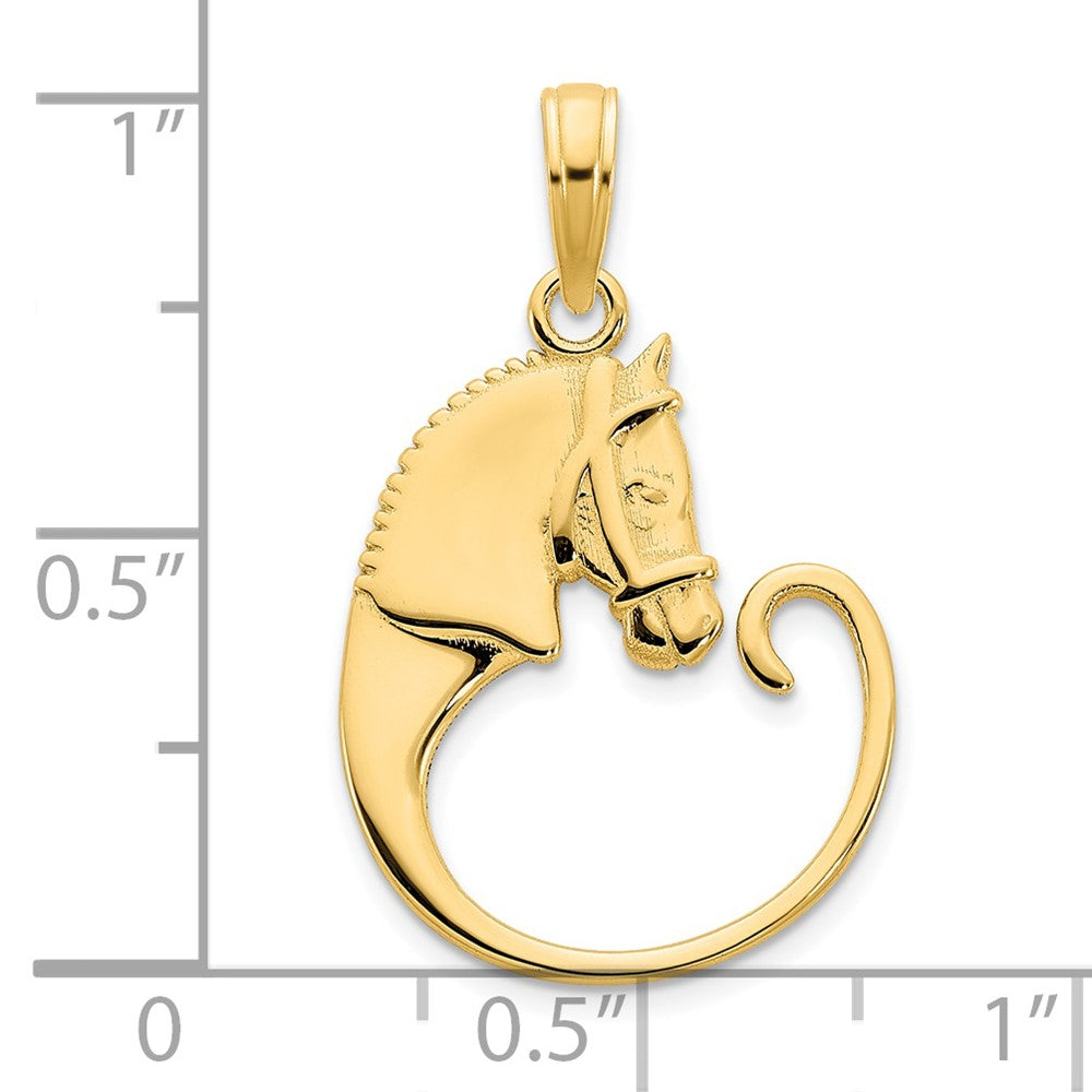 14k Horse Pendant