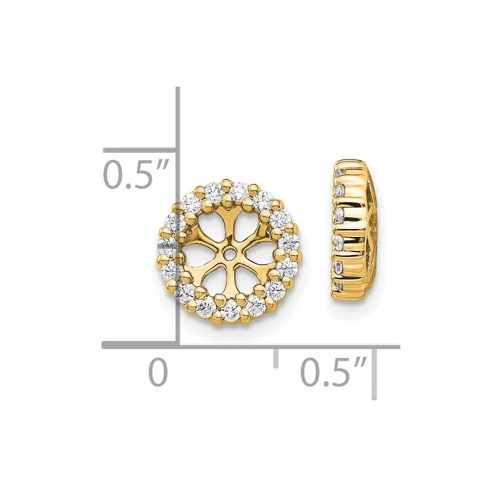 10k Diamond Earring Jackets