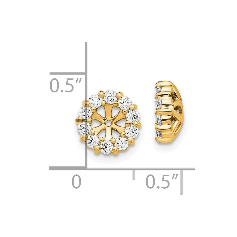 10k Diamond Earring Jackets