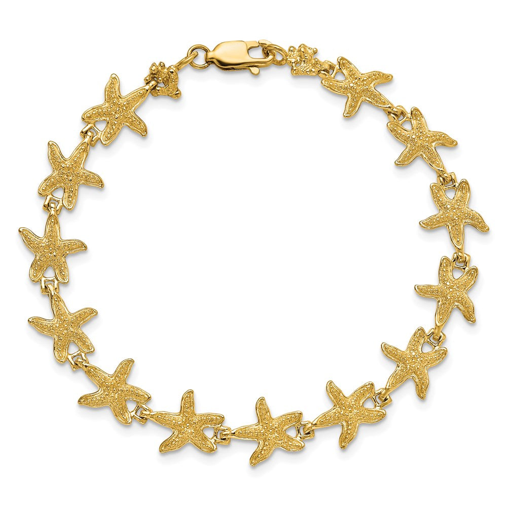 14k Starfish Bracelet
