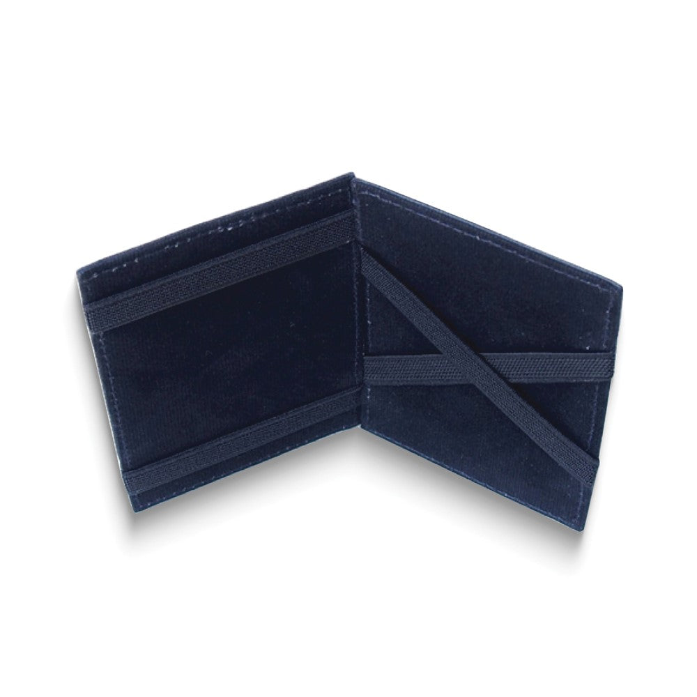 Black Cowhide Magic Leather Wallet