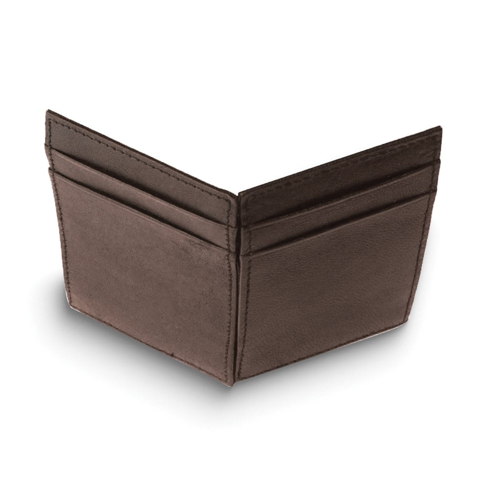 Brown Cowhide Magic Leather Wallet