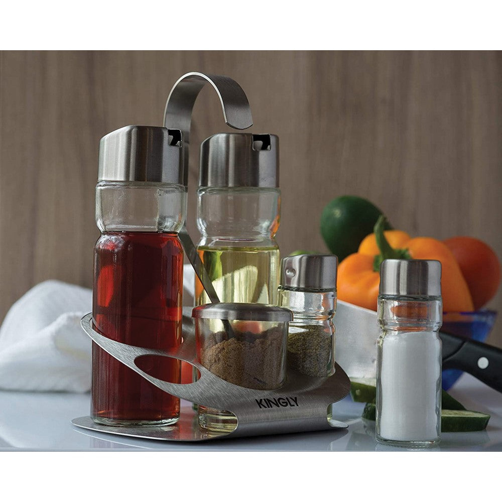 Condiment 5 piece Serving Set
