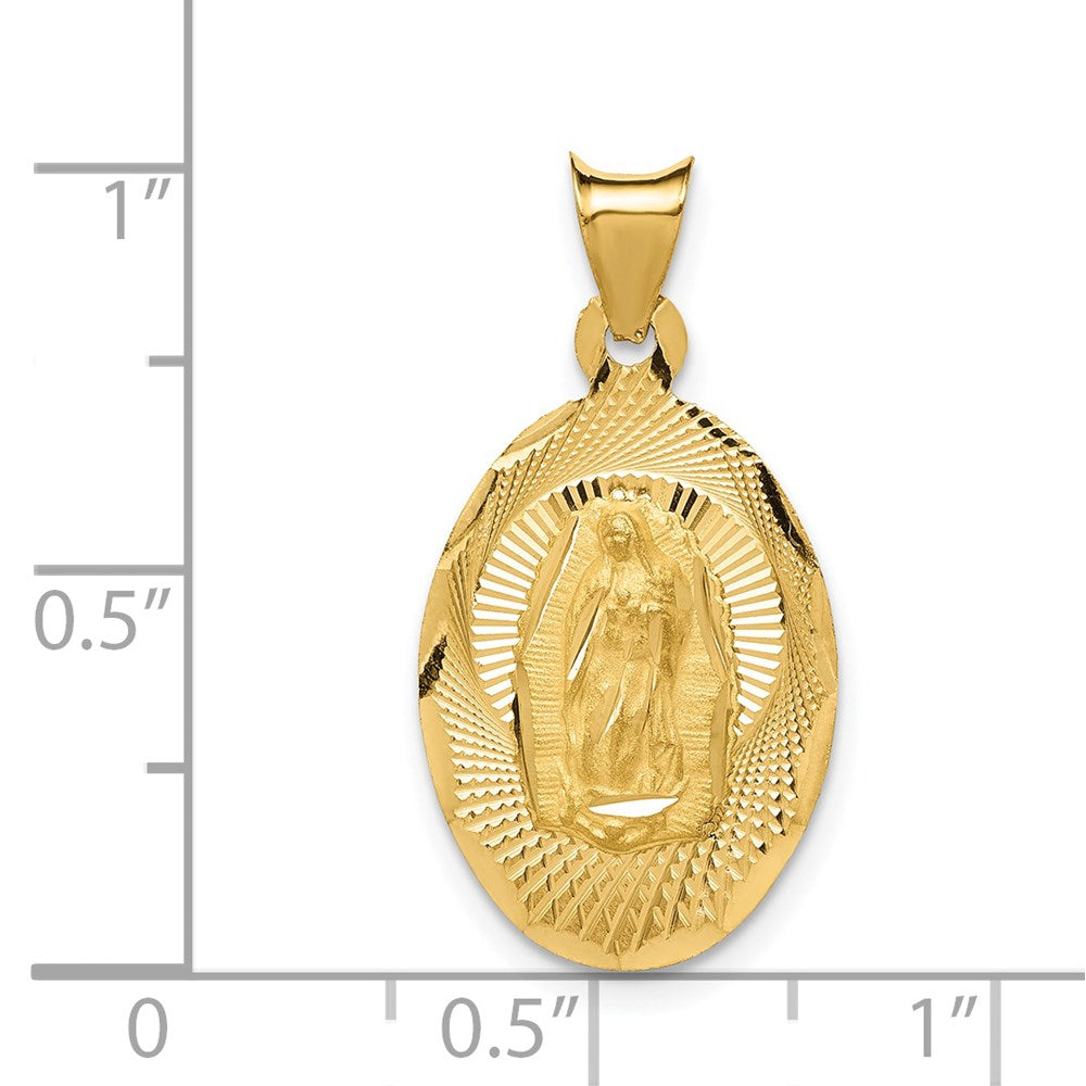 14k Our of Guadalupe Pendant
