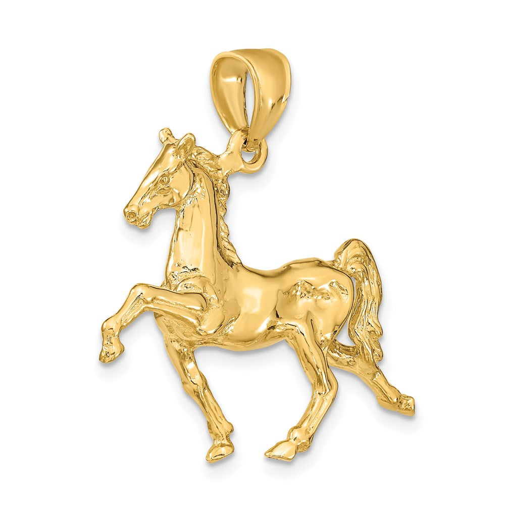14K 3-D Tennessee Walking Horse Charm