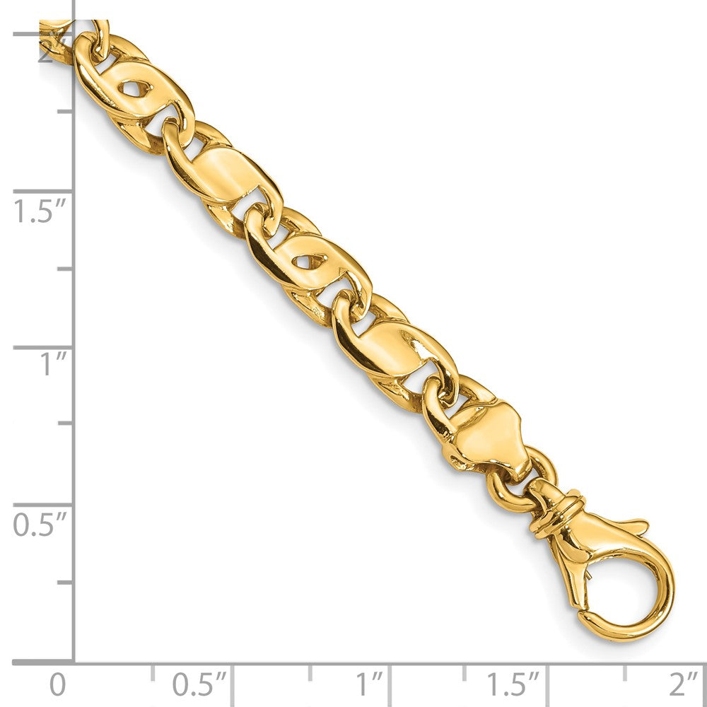 14k 5.80mm Polished Fancy Link Chain