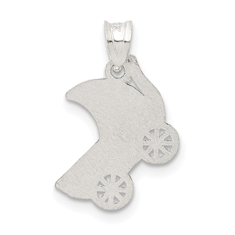 Sterling Silver Buggy Charm