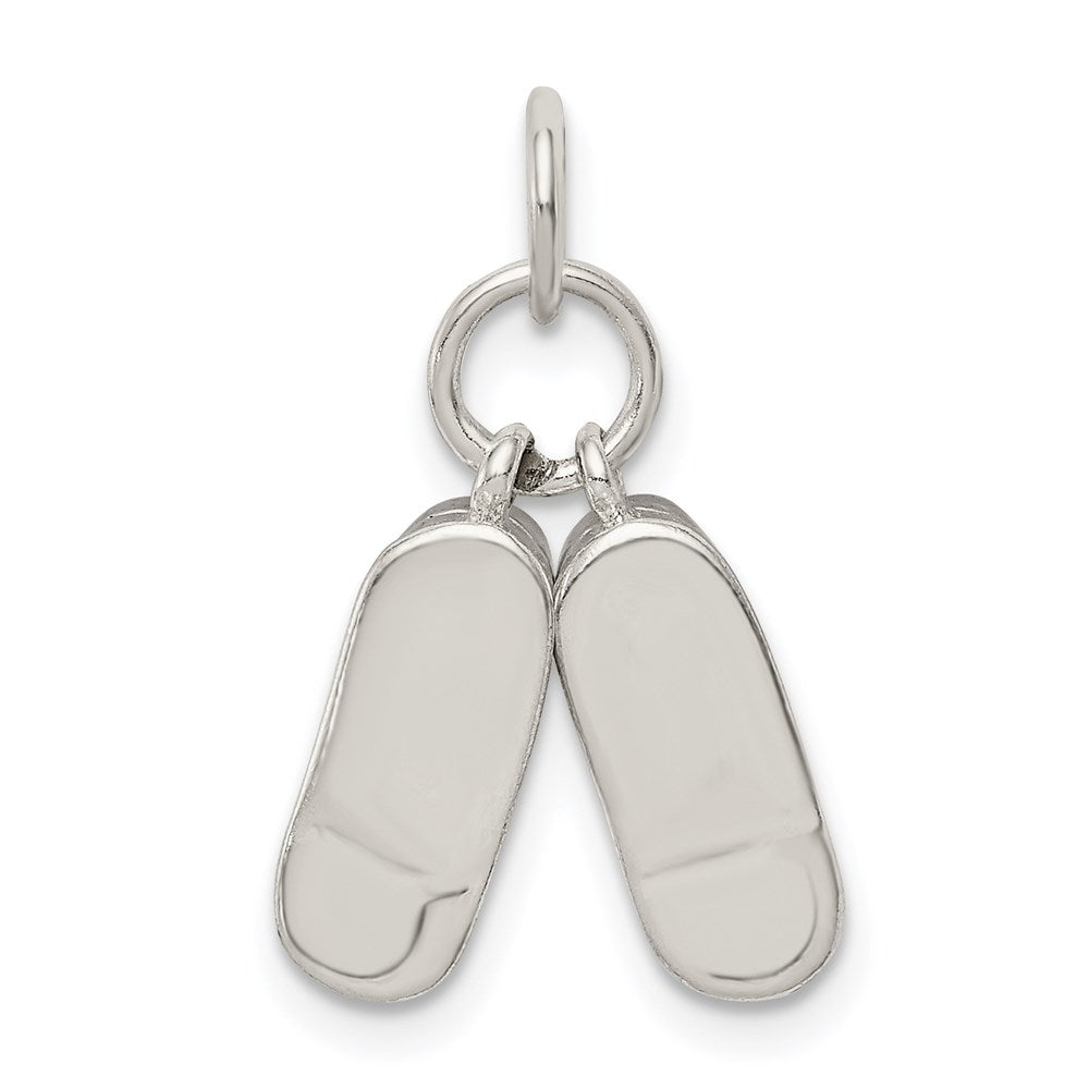 Sterling Silver Shoes Charm