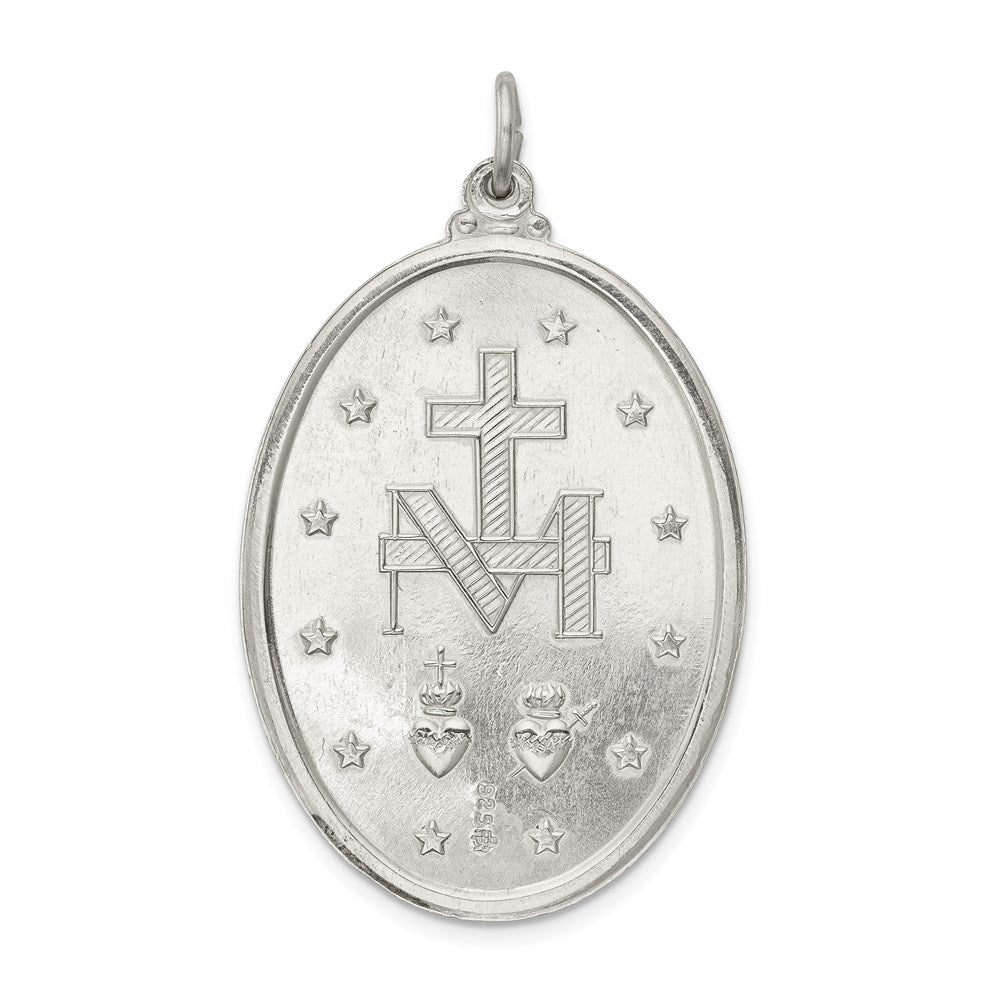 Sterling Silver Virgin Mary Medal