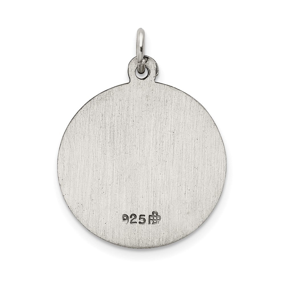 Sterling Silver Antiqued Our of the Assumption Medal