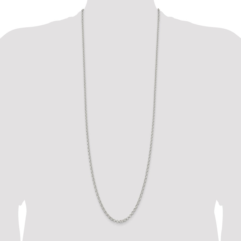 Sterling Silver 3.5mm Rolo Chain