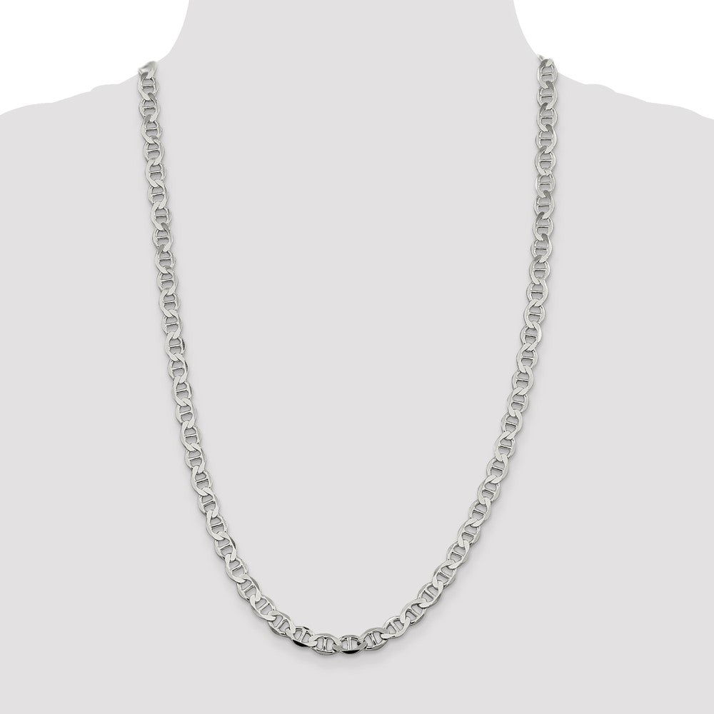 Sterling Silver 7.1mm Flat Anchor Chain