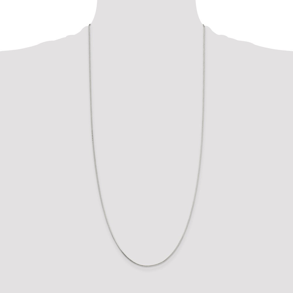 Sterling Silver .7mm Mirror Box Chain