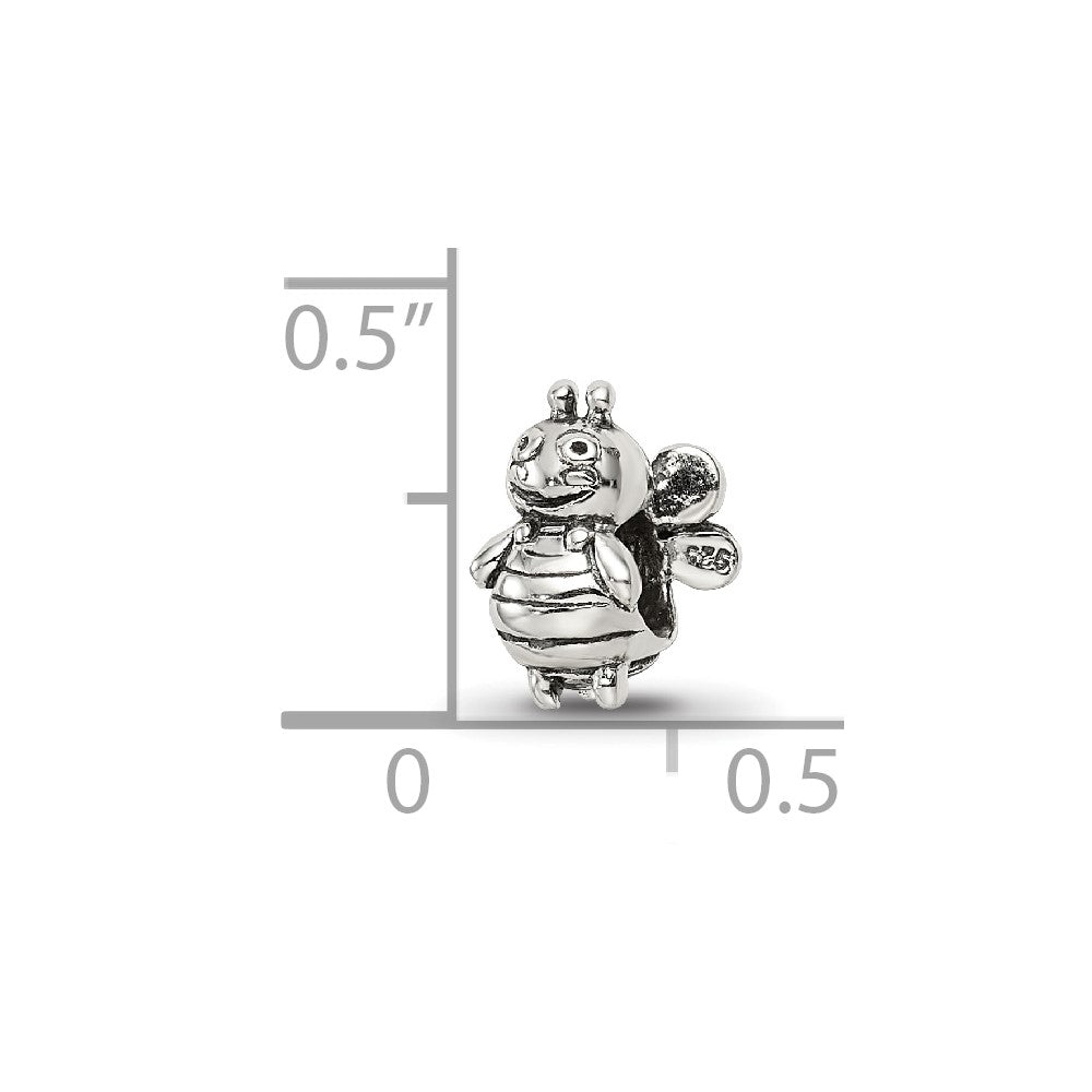 Sterling Silver Reflections Bumblebee Bead