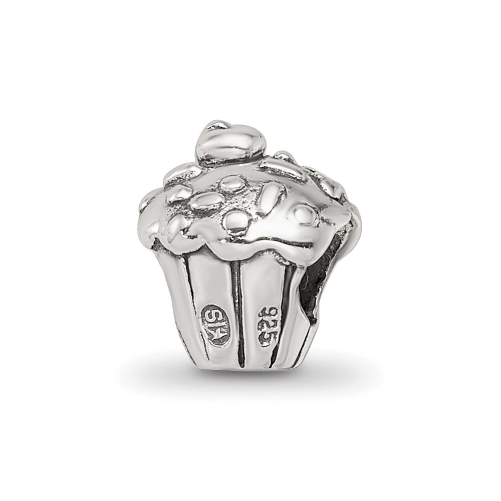 Sterling Silver Reflections Cupcake Bead