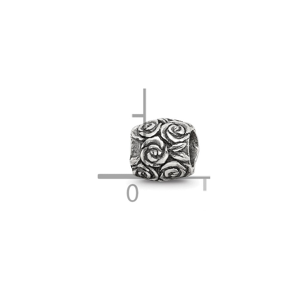 Sterling Silver Reflections Floral Bali Bead