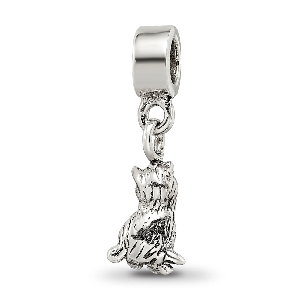 Collection Sterling Silver Cat Dangle Reflections Bead