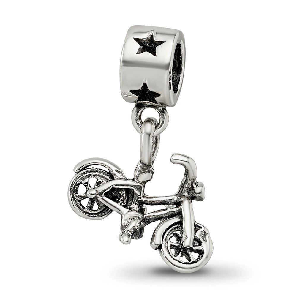 Collection Sterling Silver Bicycle Dangle Reflections Bead