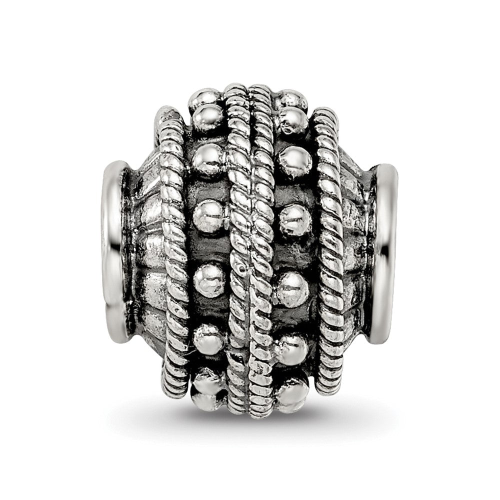 Sterling Silver Reflections Decorative Bali Bead