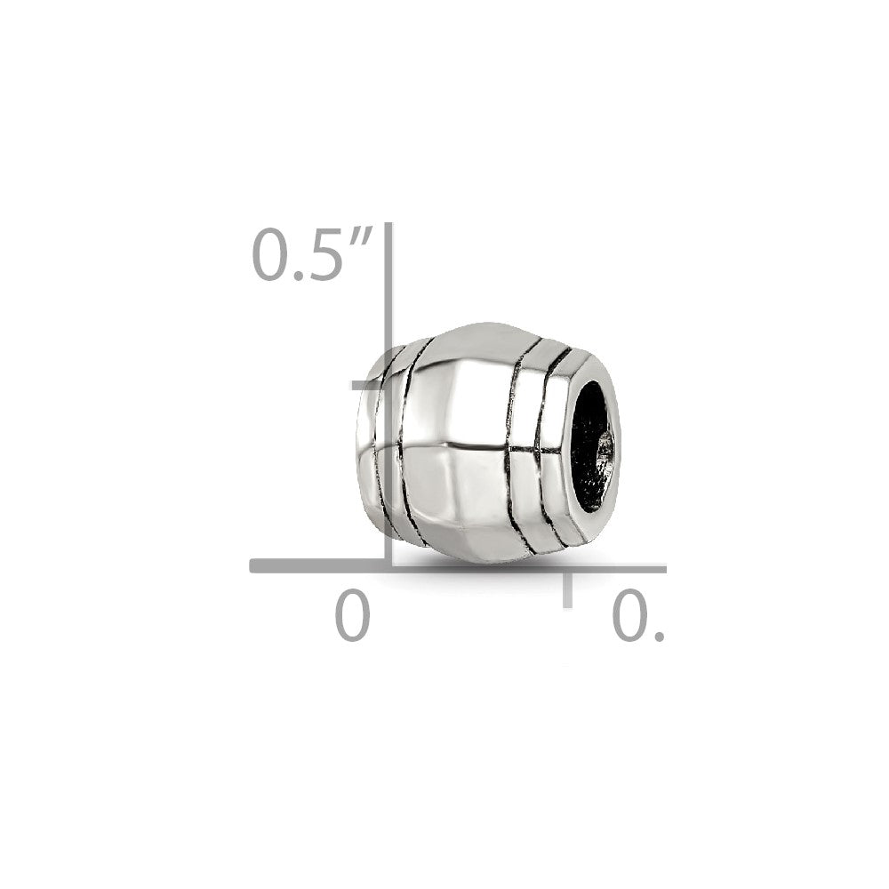Sterling Silver Reflections Bali Bead