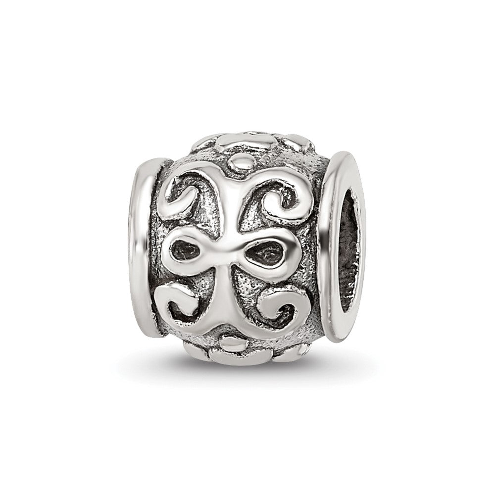 Sterling Silver Reflections Floral Bead