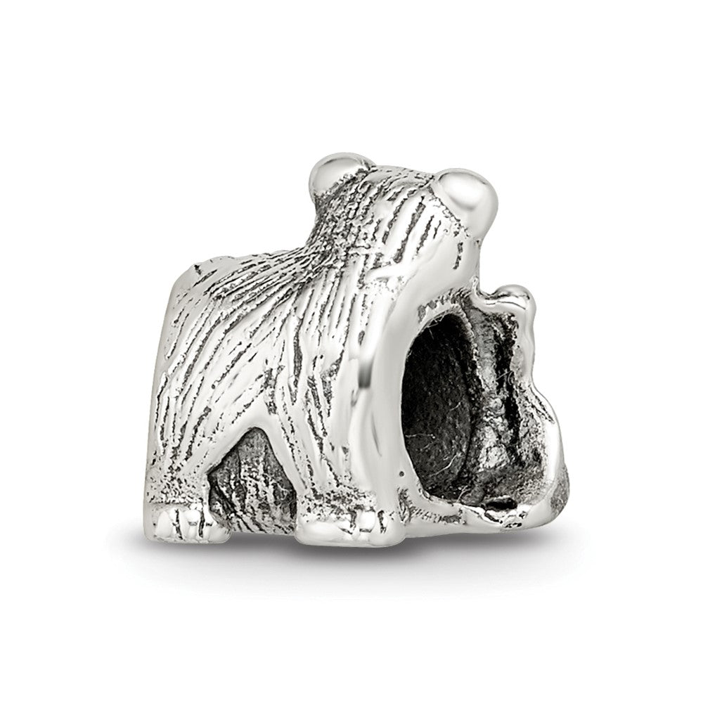 Sterling Silver Reflections Mama & Bear Bead