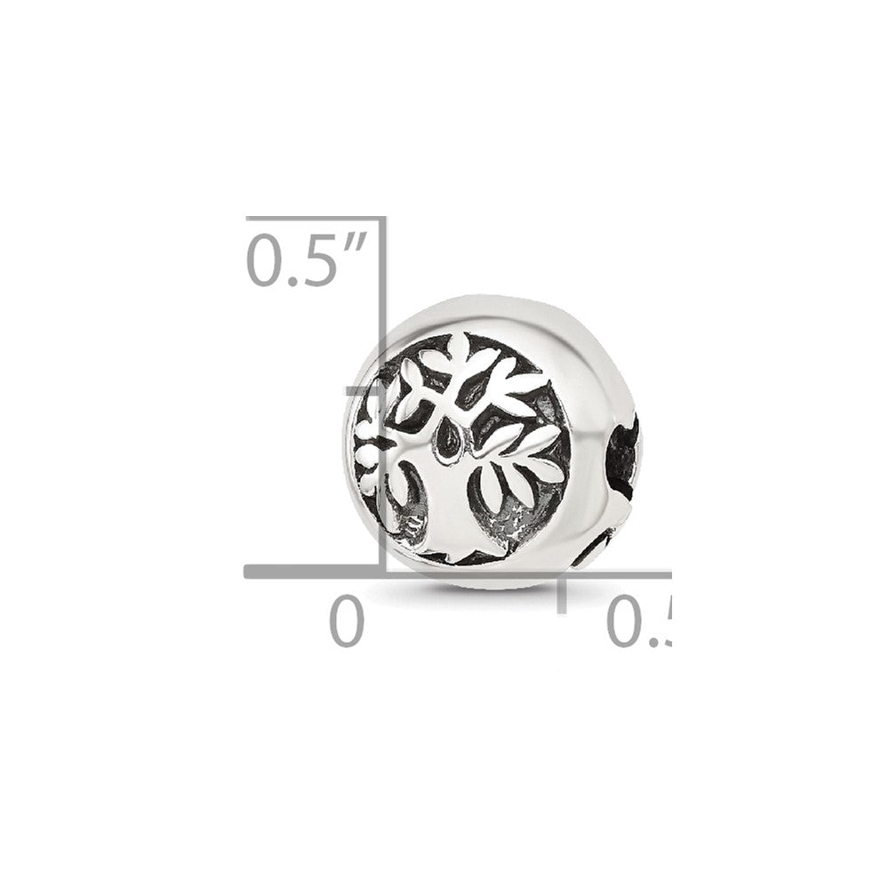 Sterling Silver Reflections Tree of Life Hinged Bead