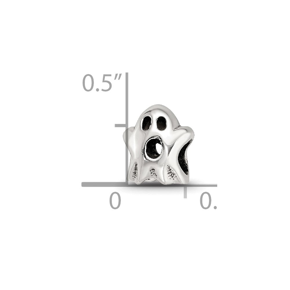 Sterling Silver Reflections Ghost Bead