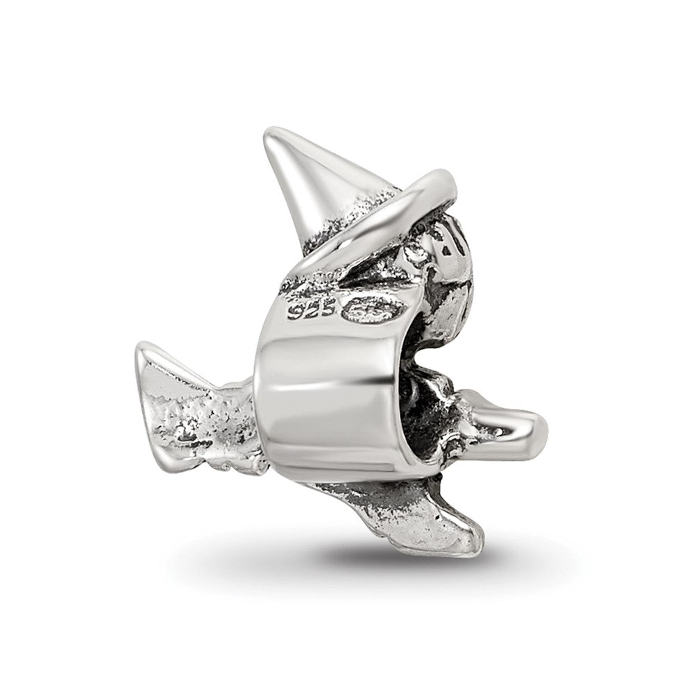 Sterling Silver Reflections Witch Bead