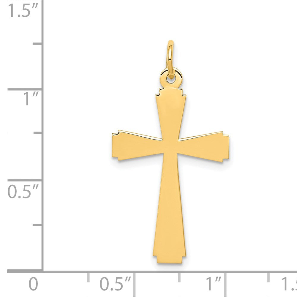 14k Cross Charm