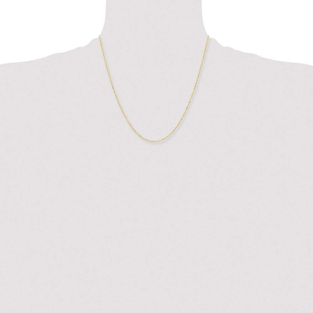 Chisel Gold-tone Brass 1.50mm Plated 20 inch Ball Chain