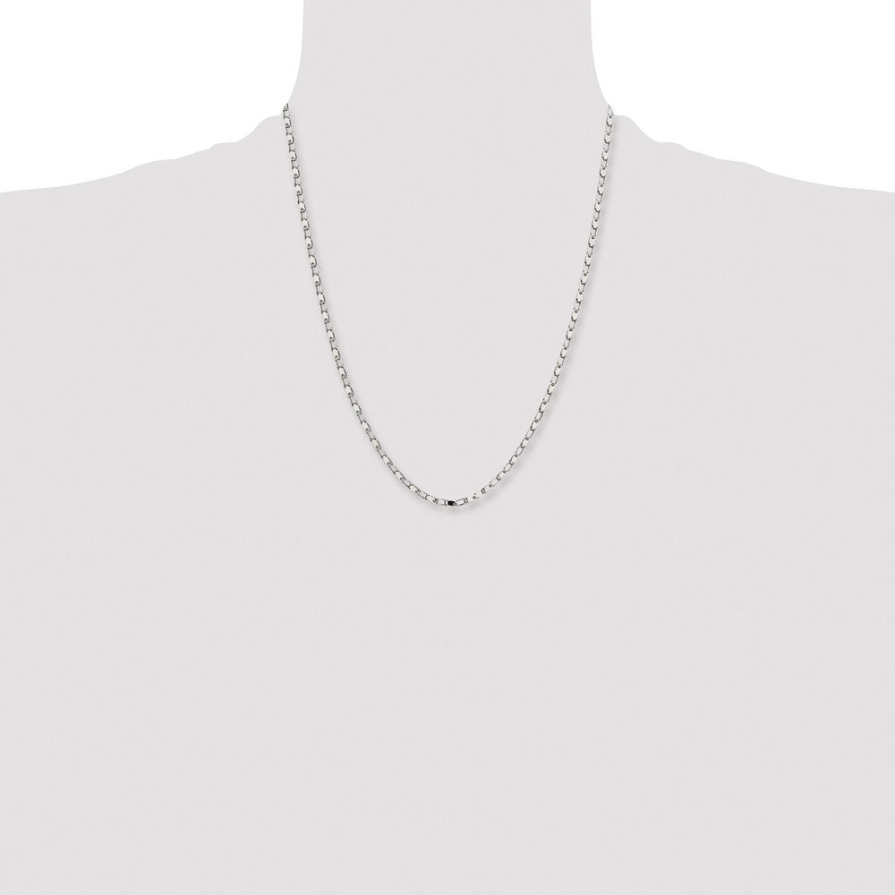 Chisel Stainless Steel Polished 22 inch Fancy Link Chain