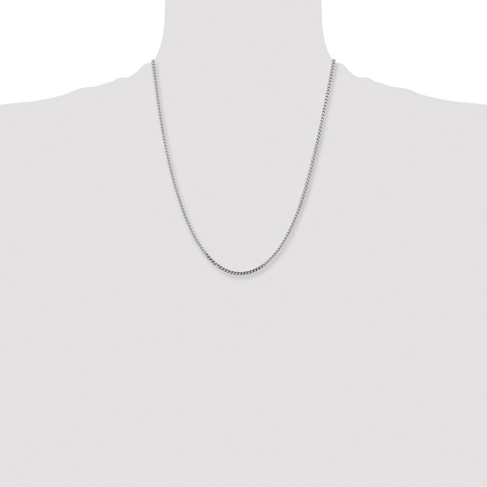 Chisel Stainless Steel Polished 2.5mm 22 inch Franco Chain