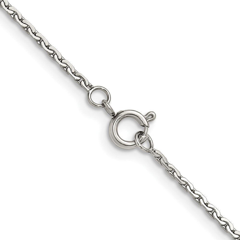 Chisel Stainless Steel Polished 1.5mm 16 inch Fancy Link Chain