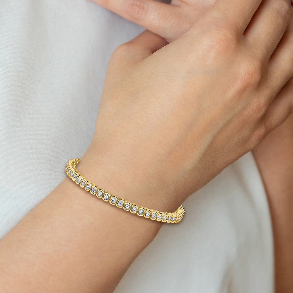 14k A Diamond Tennis Bracelet