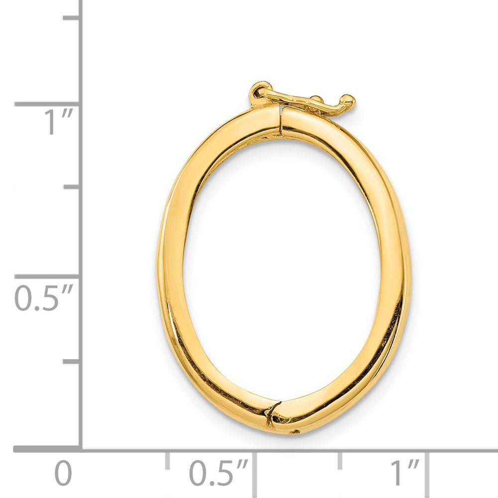 14K Yellow Gold 19mm x 24mm Polished Shortener