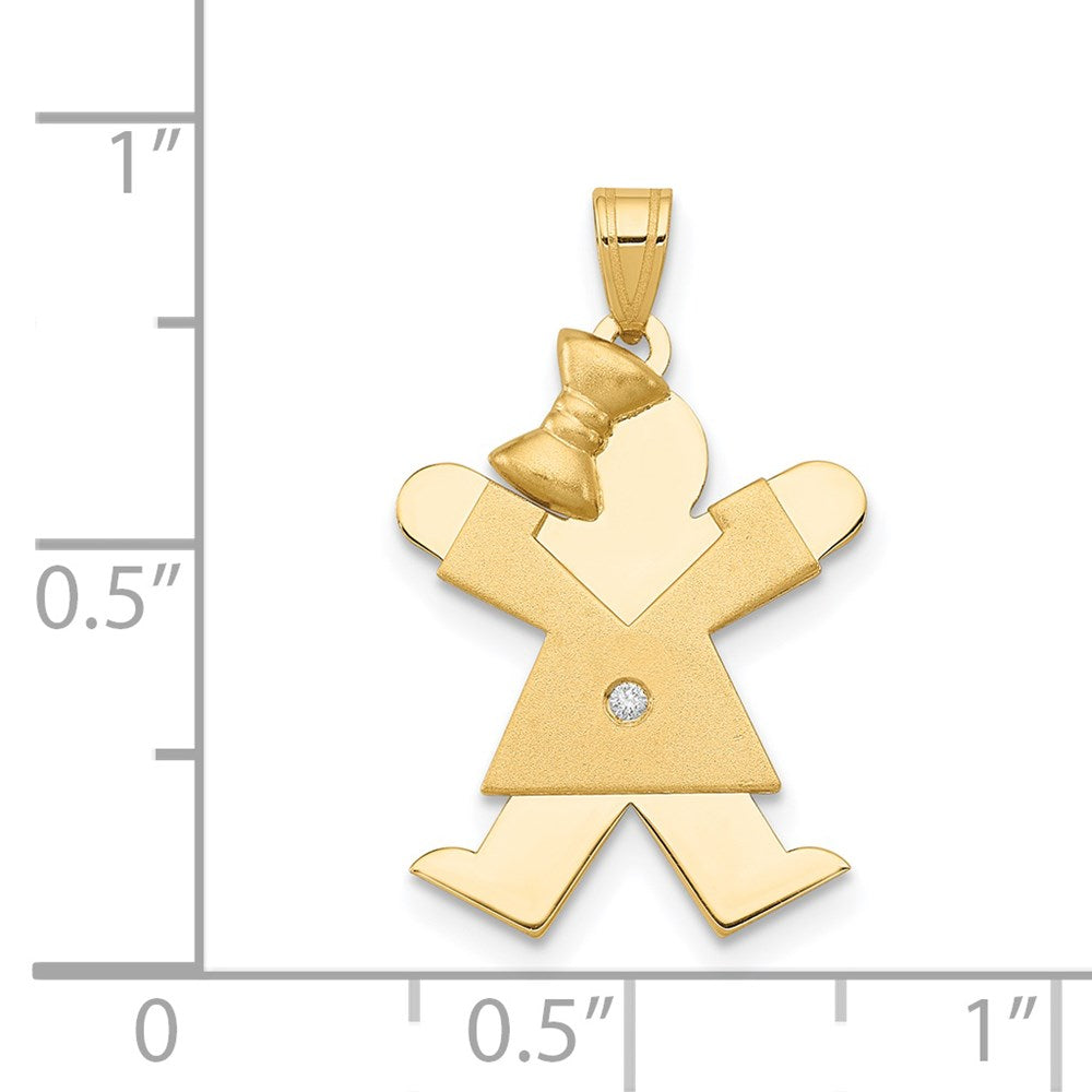 14k VS Diamond Pendant
