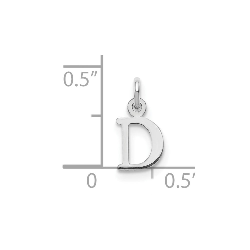 10KW Cutout Letter D Initial Charm