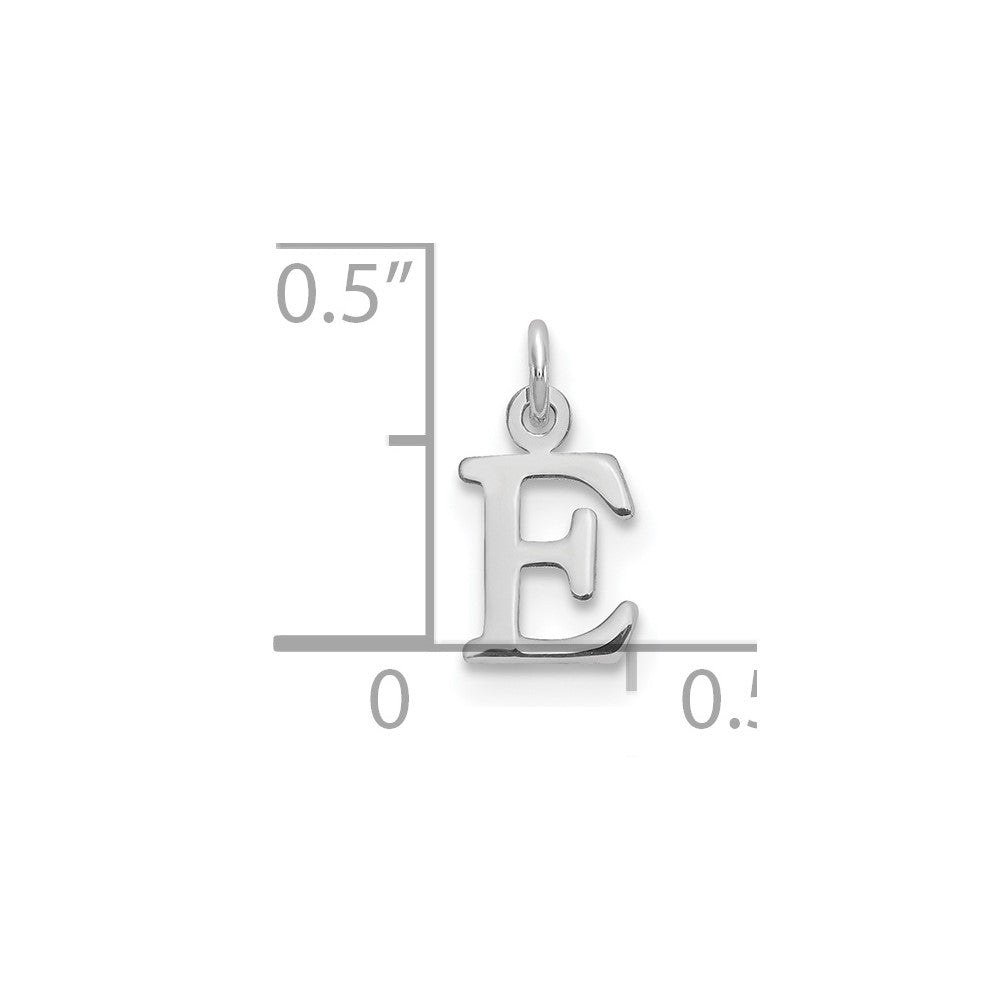 10KW Cutout Letter E Initial Charm