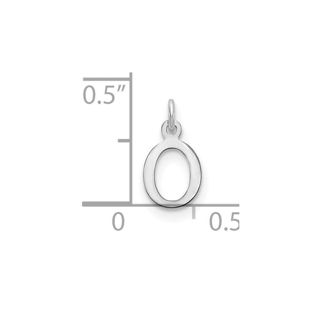 10KW Cutout Letter O Initial Charm