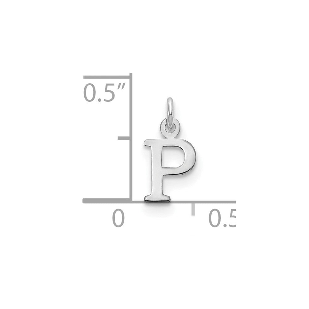 10KW Cutout Letter P Initial Charm