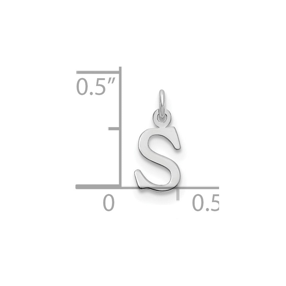10KW Cutout Letter S Initial Charm