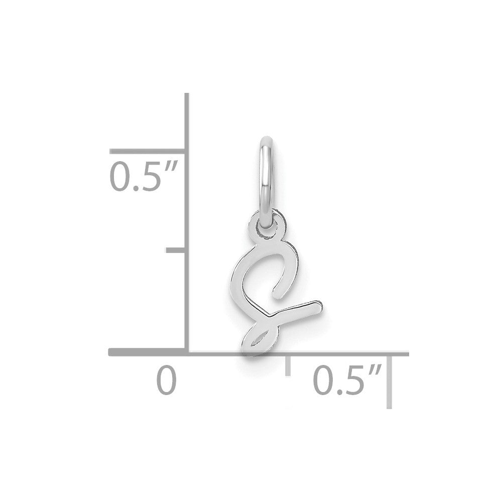10KW Upper case Letter S Initial Charm